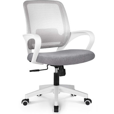 Sedile per computer a maglia ergonomica con supporto girante e lombare regolabile