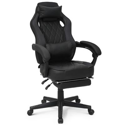 La poltrona da gioco in PU di ALINUNU, stile di corsa ergonomica regolabile per lunghe sessioni di gioco