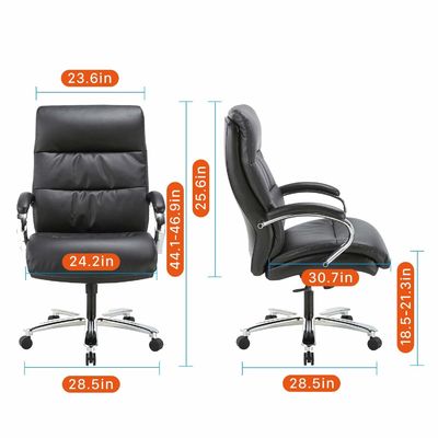 Sedia ergonomico con schiena a maglia e braccio regolabile in altezza