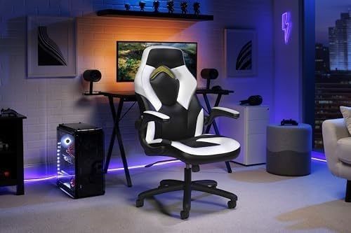 Sedile da gioco a schiena alta regolabile in altezza stile da corsa 360 girante per sala giochi per computer