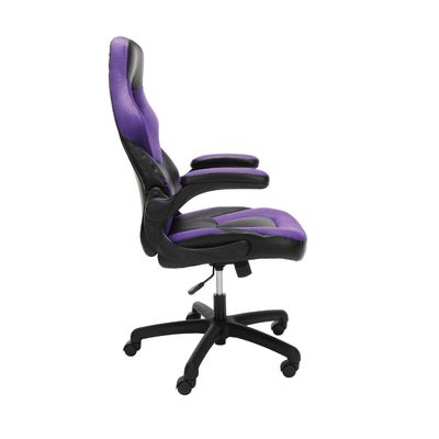 Camera giochi per computer sedia da gioco ergonomica schiena alta stile da corsa 360 giratore per PC