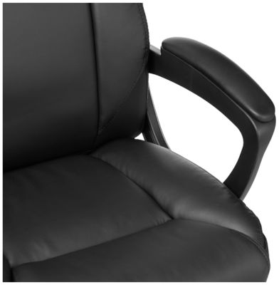 26&quot;D x 23.75&quot;W x 42&quot;H Mid-Back Puresoft PU Office Computer Desk Chair con 3 ascensori a gas