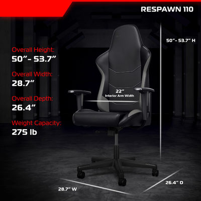 Moderno design ergonomico PC Computer Chair Gaming con poggiatesta integrato colore personalizzato