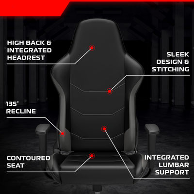 Moderno design ergonomico PC Computer Chair Gaming con poggiatesta integrato colore personalizzato