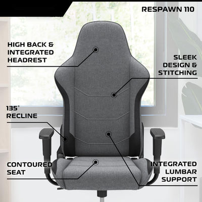 OEM ODM personalizzare ergonomico PC sedia da gioco con poggiatesta integrato adulti