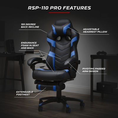Stylish Ergonomic PC Computer Chair per adulti Peso massimo raccomandato 275 libbre