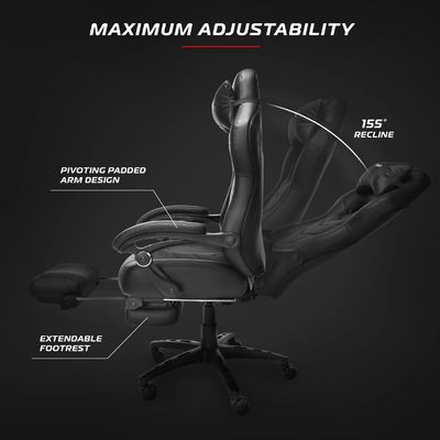 Stylish Ergonomic PC Computer Chair per adulti Peso massimo raccomandato 275 libbre