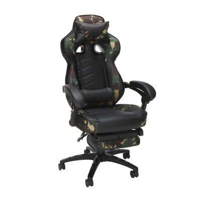 360 giri ergonomico PC Computer Chair Gaming con sistema integrato di regolazione dell'altezza del poggiatesta