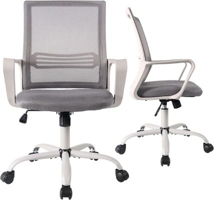 Sedile a scrivania girevole Silla Oficina Mesh Sedile da lavoro ergonomica Mid back per adulti