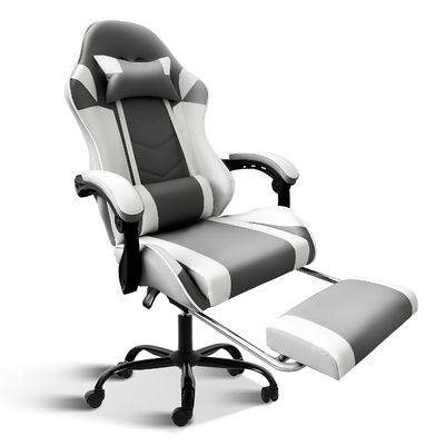 Articolo Peso 33 libbre Sedile da gioco con poggiapiedi e supporto lombare in tessuto Ergonomica