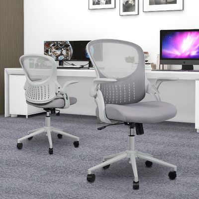 Imballaggio postale Y Sedile da scrivania ergonomico a maglia con supporto lombare e braccia flessibili