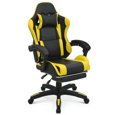 Imballaggio postale Sedile da gioco per computer a colori personalizzato con poggiatesta e supporto lombare