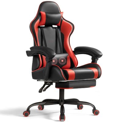 Sedie girevoli ALINUNU Sedie ergonomiche per computer con massaggio e supporto lombare