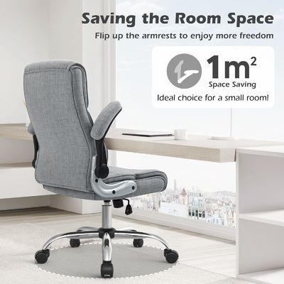 Moderno stile di design sedie per computer a schiena alta con supporto lombare