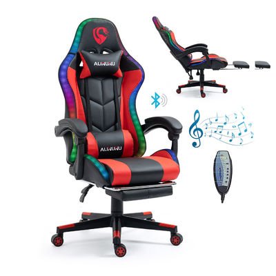 Ottieni l' esperienza di gioco definitiva con questa sedia da gioco per computer da corsa in pelle RGB
