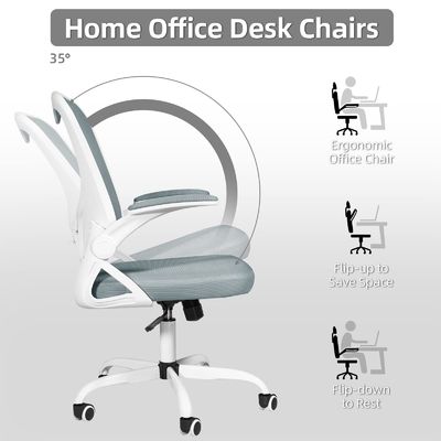 Sedia da ufficio a maglia regolabile in altezza per la casa 21&quot;D x 24&quot;W x 43&quot;H