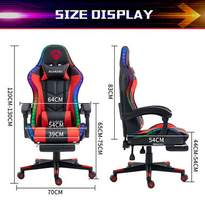 Ottieni l' esperienza di gioco definitiva con questa sedia da gioco per computer da corsa in pelle RGB