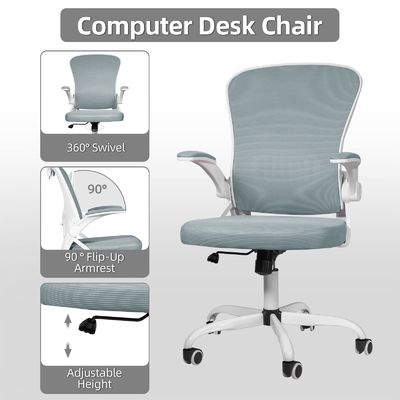 Sedia da ufficio a maglia regolabile in altezza per la casa 21&quot;D x 24&quot;W x 43&quot;H