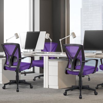 Sedia da ufficio ergonomica a 3 ascensori a gas con colore personalizzato e supporto lombare regolabile