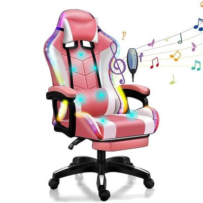 OEM ODM Sedile da gioco RGB con altoparlanti di massaggio a 7 punti e funzionalità personalizzabili