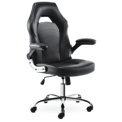 Sedile ergonomico da gioco da corsa ALINUNU Sedile per computer girevole diretto con supporto lombare