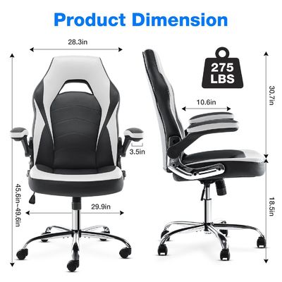 Confezionamento della posta ALINUNU Sedile da gioco da corsa ergonomica con supporto lombare Colore personalizzato