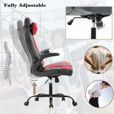 Confezionamento postale sedia per computer ergonomica 360 giratore/adattatore in altezza/scalatore di ALINUNU