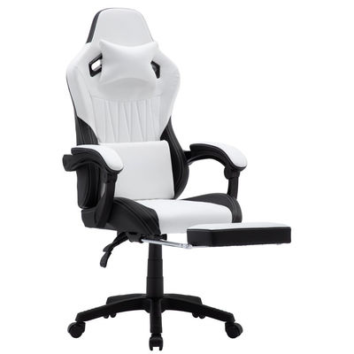 Sedile da gioco per computer ergonomico regolabile in altezza con poggiatesta e supporto lombare