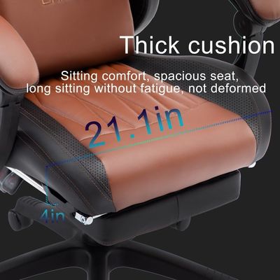 Sedia girevole ALINUNU Sedia ergonomica per computer per giochi con poggiatesta e supporto lombare