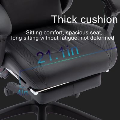 Sedia giratoria ergonomica regolabile in altezza con poggiatesta e supporto lombare