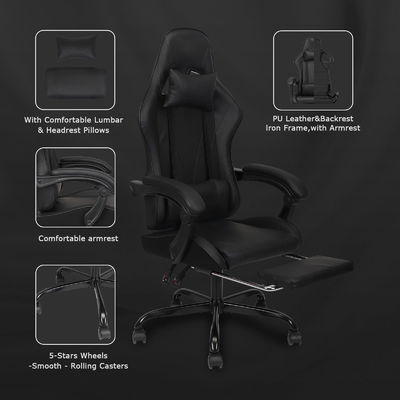 High Back Gaming Chair ALINUNU Direct Ergonomic Racing Chair con stile di design moderno