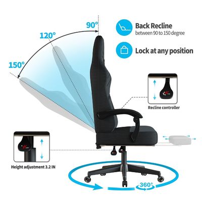 Migliora la tua esperienza di gioco con la nostra poltrona ergonomica per computer
