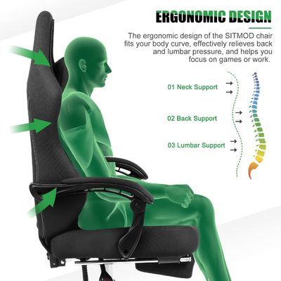 Migliora la tua esperienza di gioco con la nostra poltrona ergonomica per computer