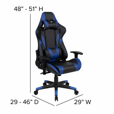 ALINUNU Moderna sedia da gioco di design con ruota regolabile e capacità di 280 libbre