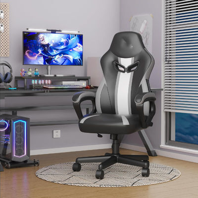 Sedia da gioco da corsa ALINUNU Sedia girevole confortevole e elegante con supporto lombare