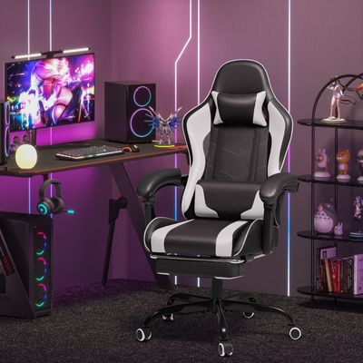 Video sedia da gioco da corsa con sedile girevole e design ergonomico Peso 41,9 libbre