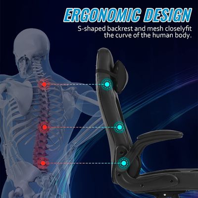 360 giratori/ regolazione altezza/ funzione recliner PC sedia da gioco colore personalizzato per adulti