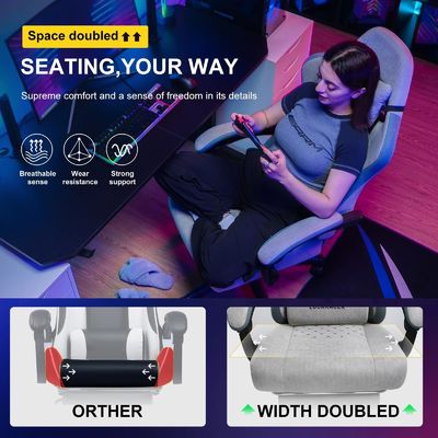Sedile da gioco da corsa a colori personalizzato con funzione di rotazione 360 / regolazione dell'altezza / recliner