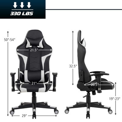 360 giratori/ regolazione altezza/ funzione recliner stile moderno di design sedie da gioco per ufficio