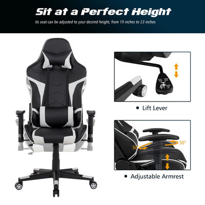 360 giratori/ regolazione altezza/ funzione recliner stile moderno di design sedie da gioco per ufficio