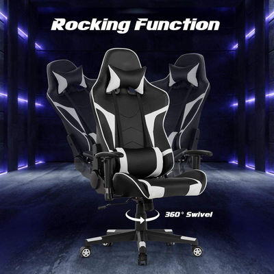 360 giratori/ regolazione altezza/ funzione recliner stile moderno di design sedie da gioco per ufficio