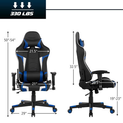 38 libbre stile di design moderno computer gioco sedia da corsa ergonomico ufficio sedie da gioco