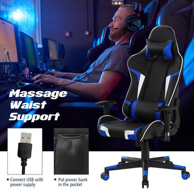 38 libbre stile di design moderno computer gioco sedia da corsa ergonomico ufficio sedie da gioco