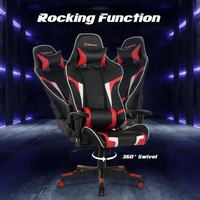 Sedie da corsa per computer da gioco regolabili in altezza per ufficio Sedie ergonomiche da gioco