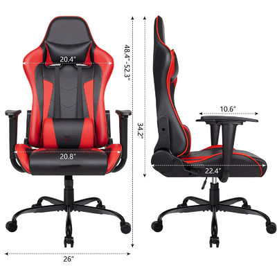 ALINUNUCervice personalizzato ergonomico sedia da gioco da corsa altezza regolabile e schiena alta
