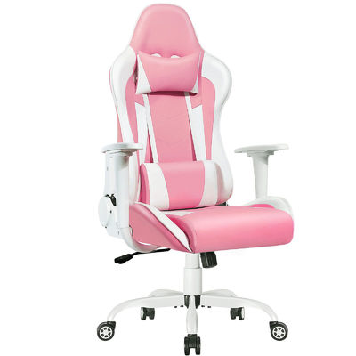 Sedia da gioco da corsa a schiena alta con design ergonomico e regolabile in altezza di ALINUNU