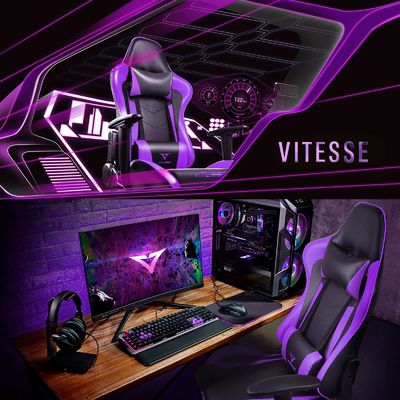 ALINUNU High Back Ergonomic Racing Gaming Chair Altezza Regolabile Sedile Gaming Gamer