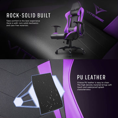ALINUNU High Back Ergonomic Racing Gaming Chair Altezza Regolabile Sedile Gaming Gamer