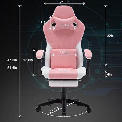 Sedia da gioco ALINUNU schiena alta ergonomico e 300 libbre Peso massimo raccomandato