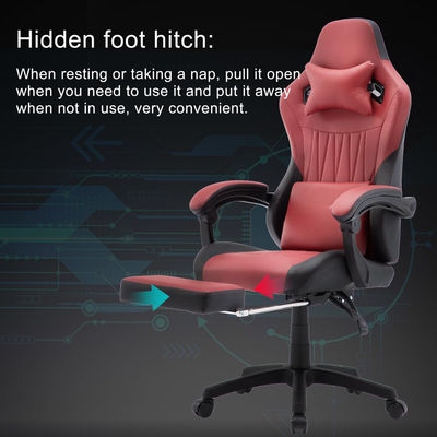 Sedile da gioco a schiena alta Sedile da computer in pelle Sedia da corsa Executive Ergonomic Desk Chair Recliner